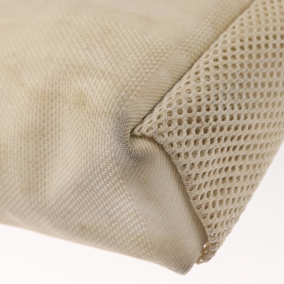 LOUIS VUITTON Damier Geant LV Cup Weatherly Bag White M80637 LV Auth 151732