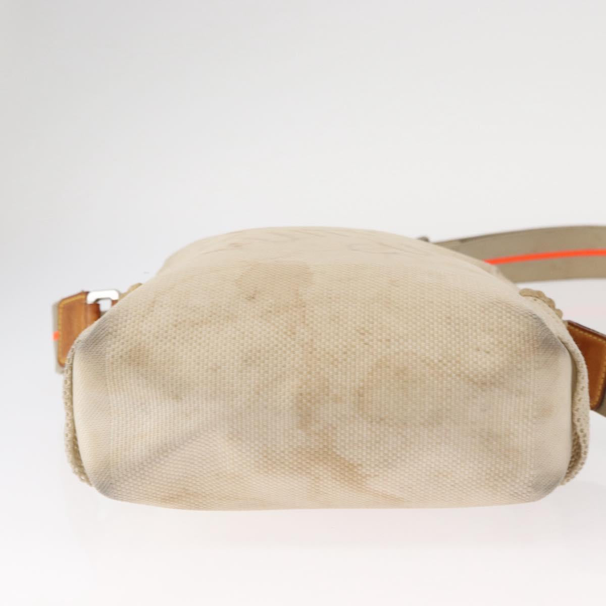 LOUIS VUITTON Damier Geant LV Cup Weatherly Bag White M80637 LV Auth 151732