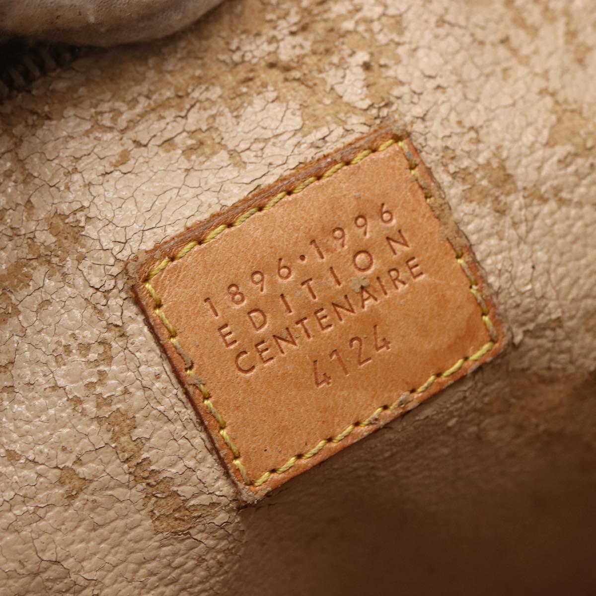 LOUIS VUITTON Damier Ebene Poche Toilette 26 Pouch N47543 LV Auth 151733