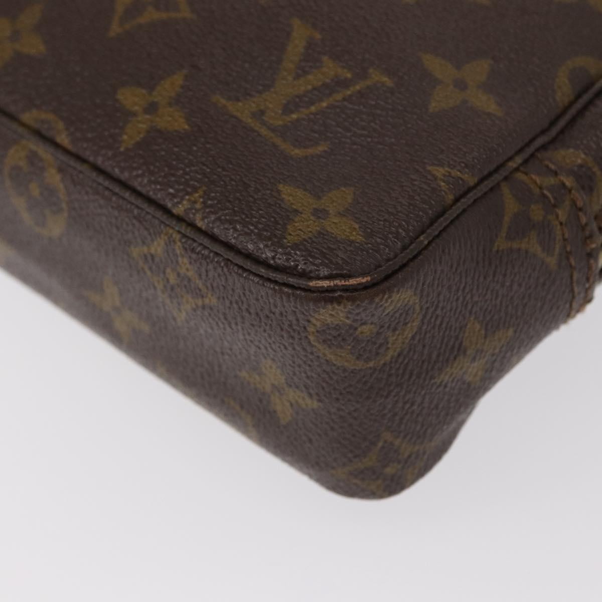 LOUIS VUITTON Monogram Trousse Toilette 23 Clutch Bag M47524 LV Auth 151734