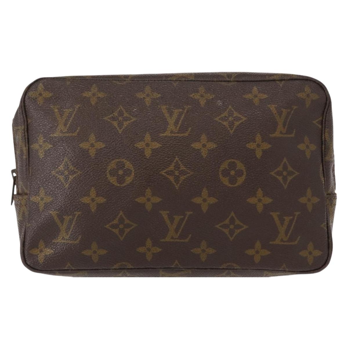 LOUIS VUITTON Monogram Trousse Toilette 23 Clutch Bag M47524 LV Auth 151734