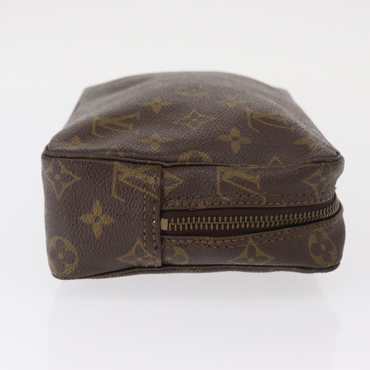 LOUIS VUITTON Monogram Trousse Toilette 23 Clutch Bag M47524 LV Auth 151734