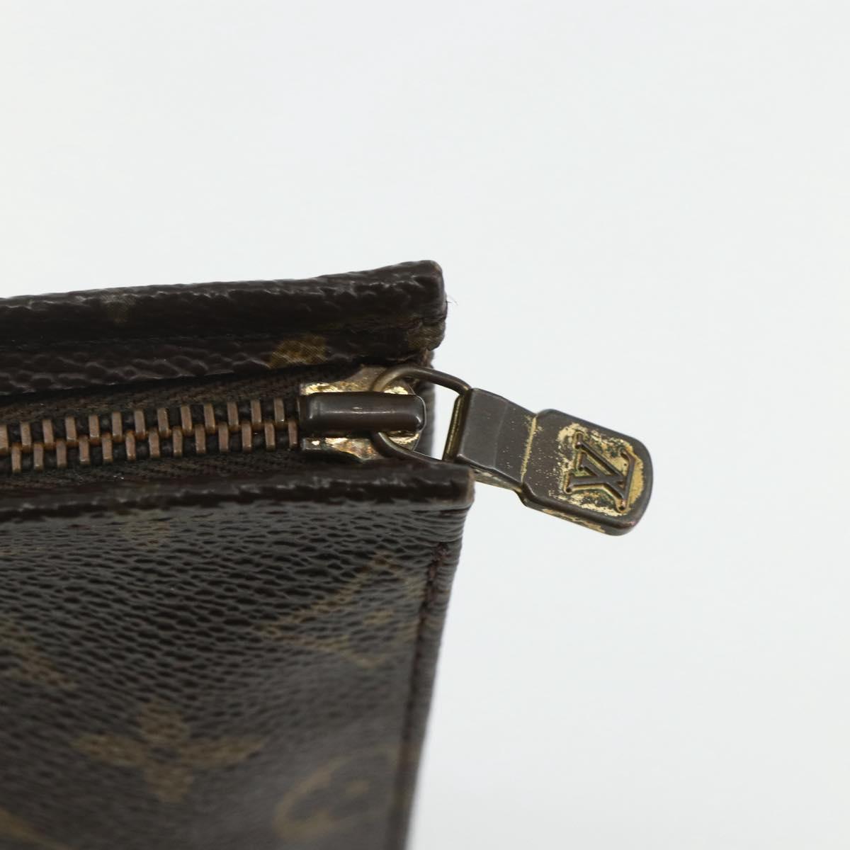 LOUIS VUITTON Monogram Poche Toilette 26 Pouch M47542 LV Auth 151741