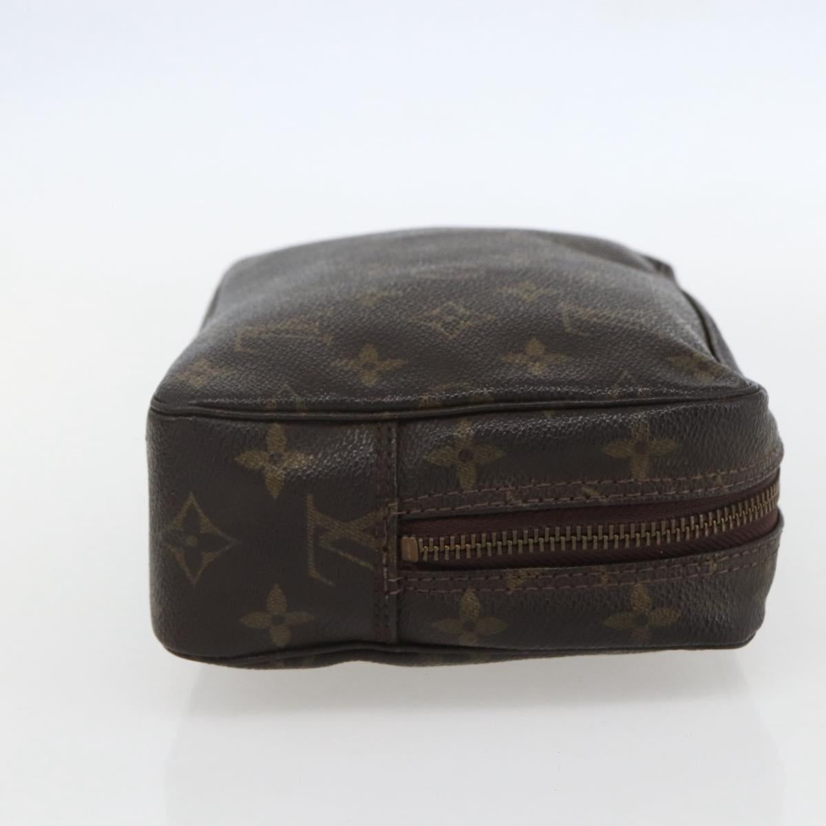 LOUIS VUITTON Monogram Trousse Toilette 23 Clutch Bag M47524 LV Auth 151744