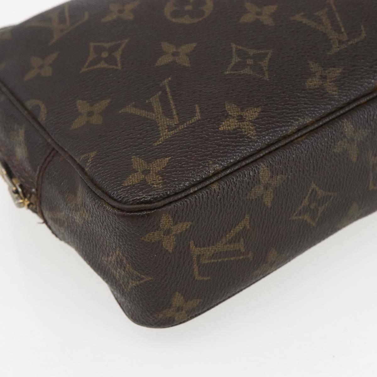 LOUIS VUITTON Monogram Trousse Toilette 23 Clutch Bag M47524 LV Auth 151744