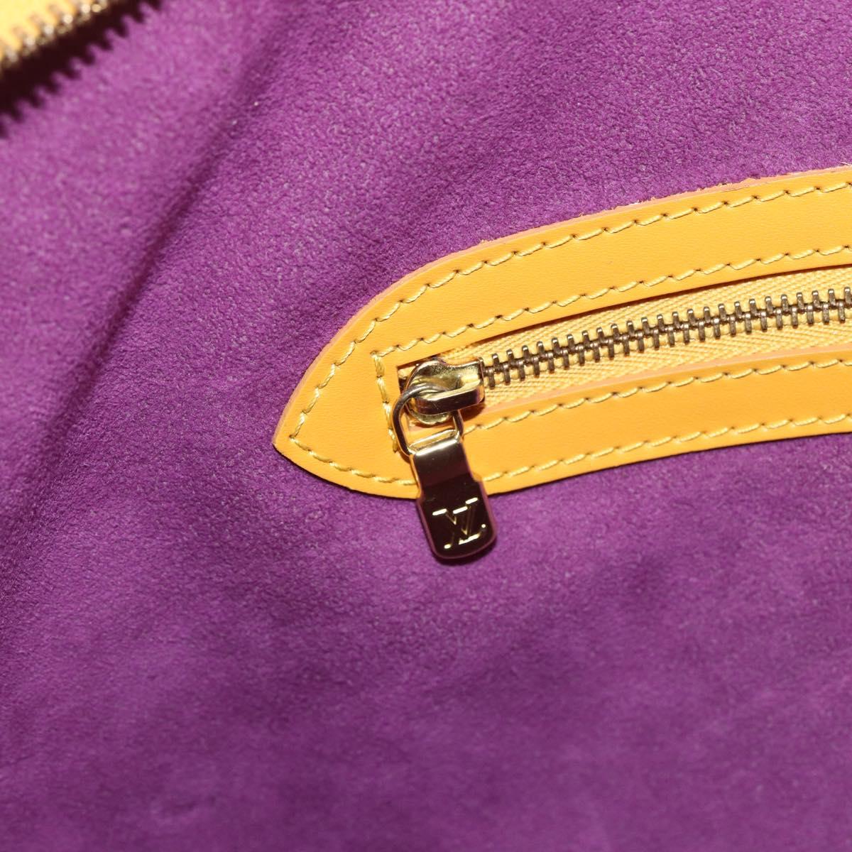 LOUIS VUITTON Epi Lussac Shoulder Bag Yellow M52289 LV Auth 151755