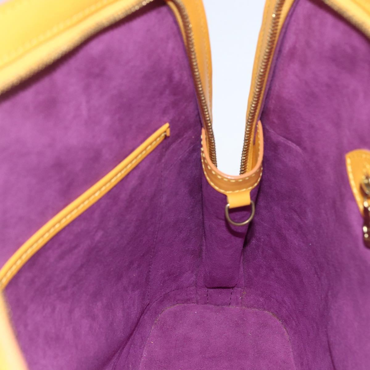 LOUIS VUITTON Epi Lussac Shoulder Bag Yellow M52289 LV Auth 151755