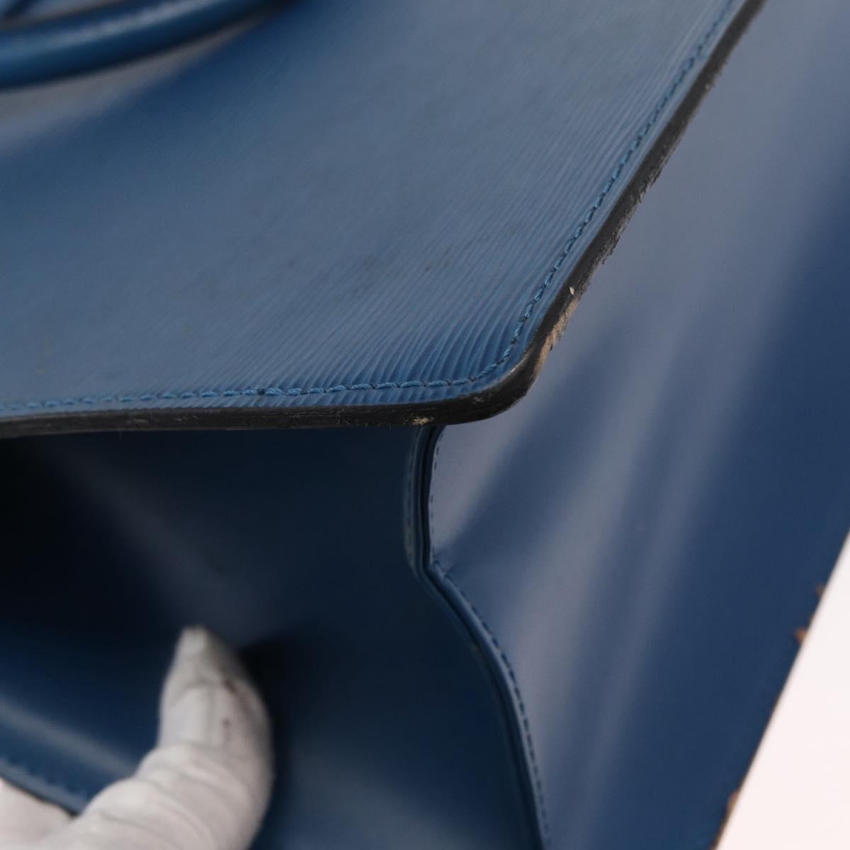 LOUIS VUITTON Epi Riviera Hand Bag Blue M48185 LV Auth 151756