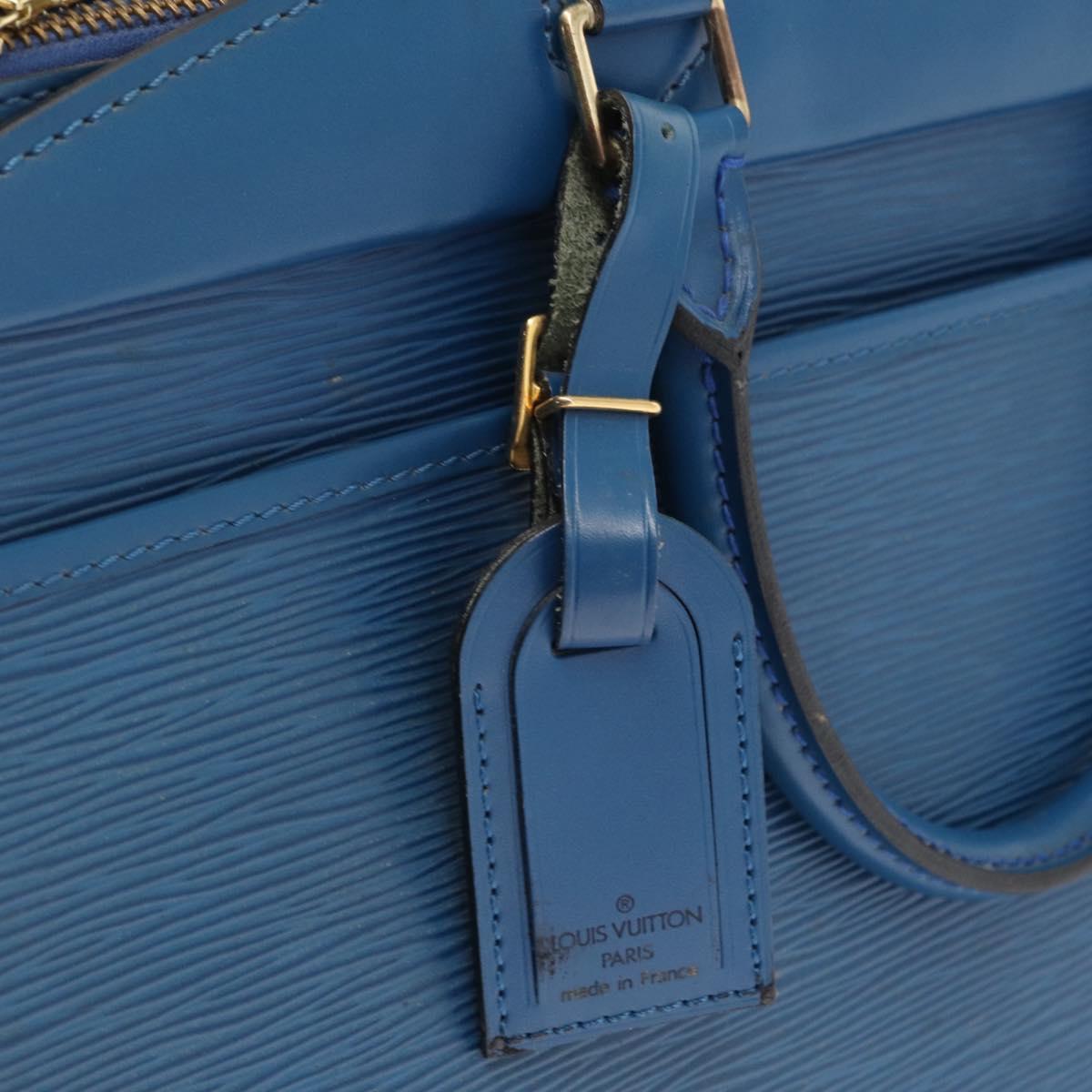 LOUIS VUITTON Epi Riviera Hand Bag Blue M48185 LV Auth 151756