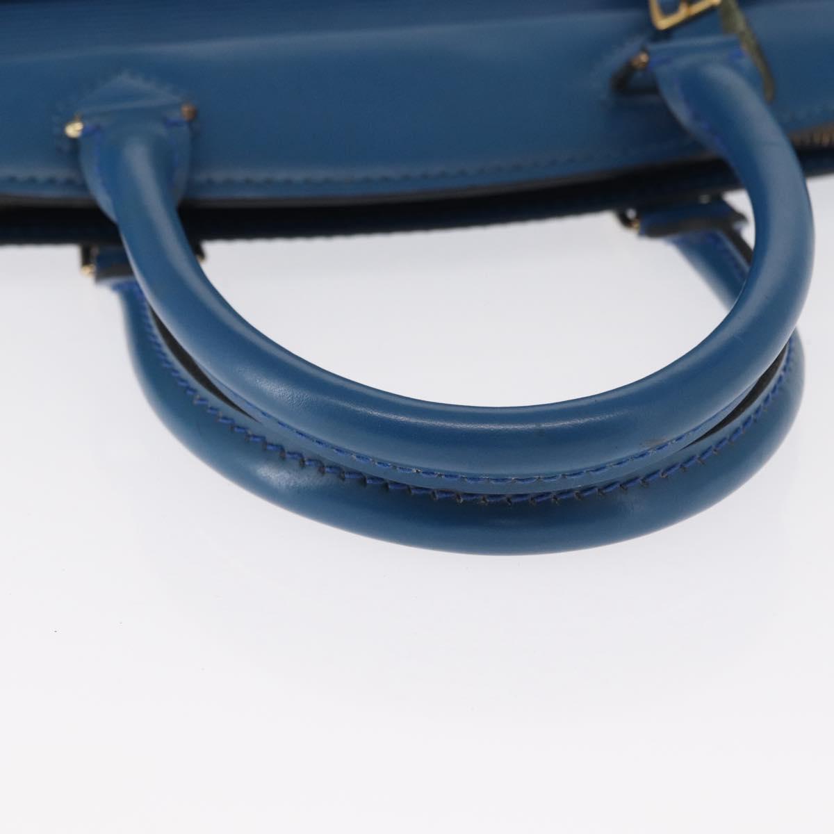 LOUIS VUITTON Epi Riviera Hand Bag Blue M48185 LV Auth 151756