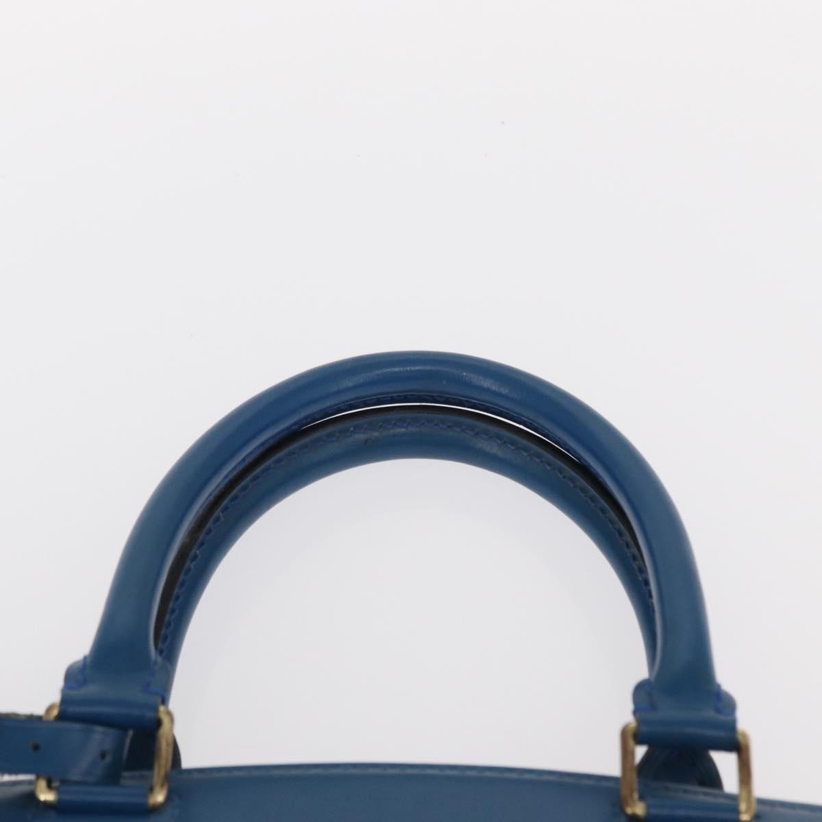 LOUIS VUITTON Epi Riviera Hand Bag Blue M48185 LV Auth 151756