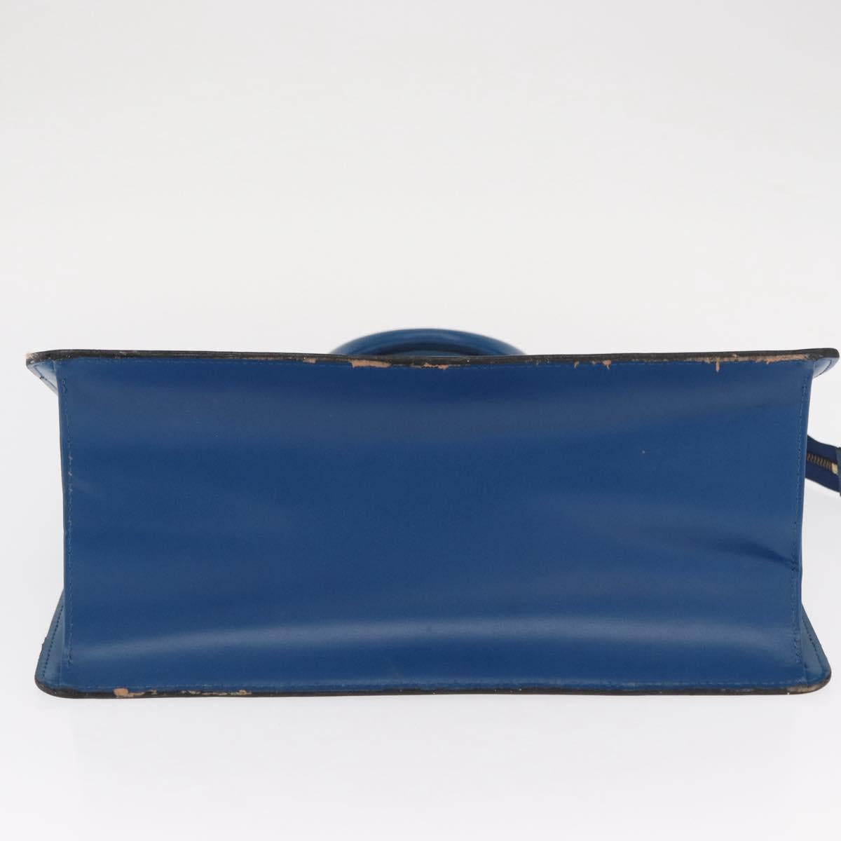 LOUIS VUITTON Epi Riviera Hand Bag Blue M48185 LV Auth 151756