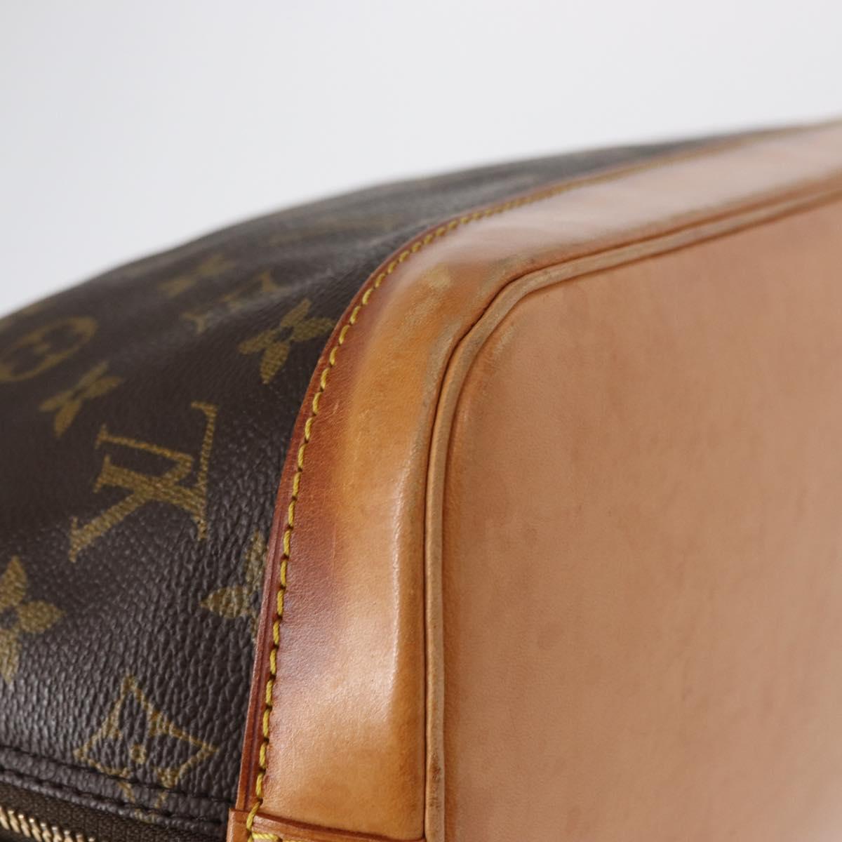 LOUIS VUITTON Monogram Alma Hand Bag M51130 LV Auth 151763
