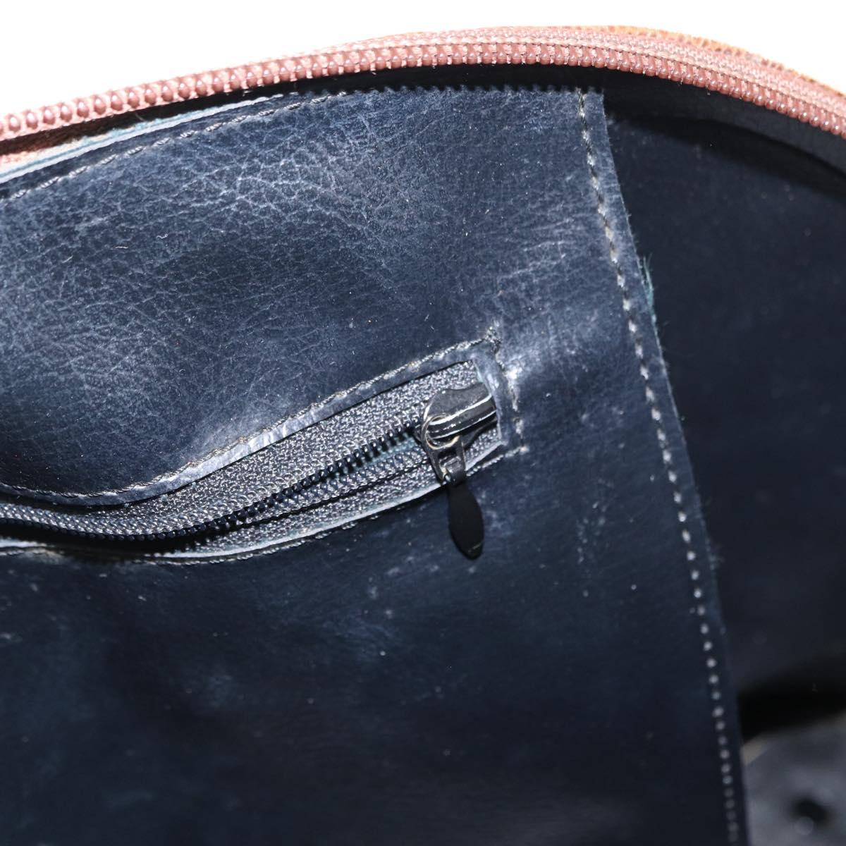 Burberrys Nova Check Hand Bag Canvas 2way Beige Auth 151772