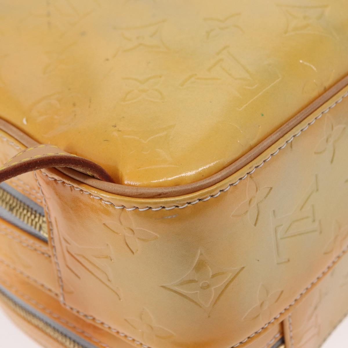 LOUIS VUITTON Monogram Vernis Marley Backpack Gris M91038 LV Auth 151778