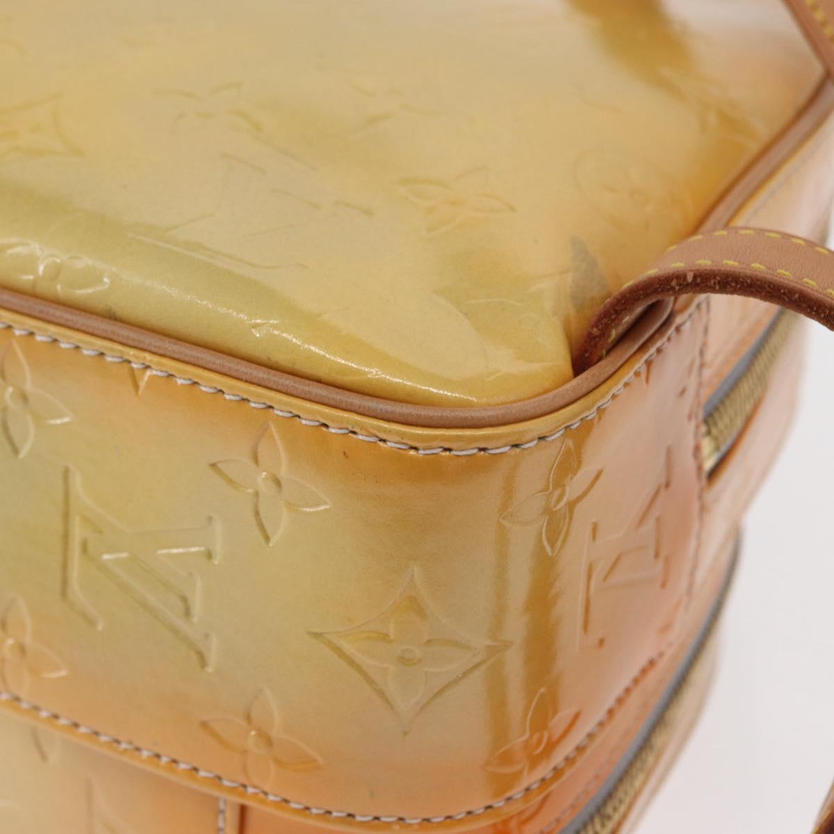 LOUIS VUITTON Monogram Vernis Marley Backpack Gris M91038 LV Auth 151778