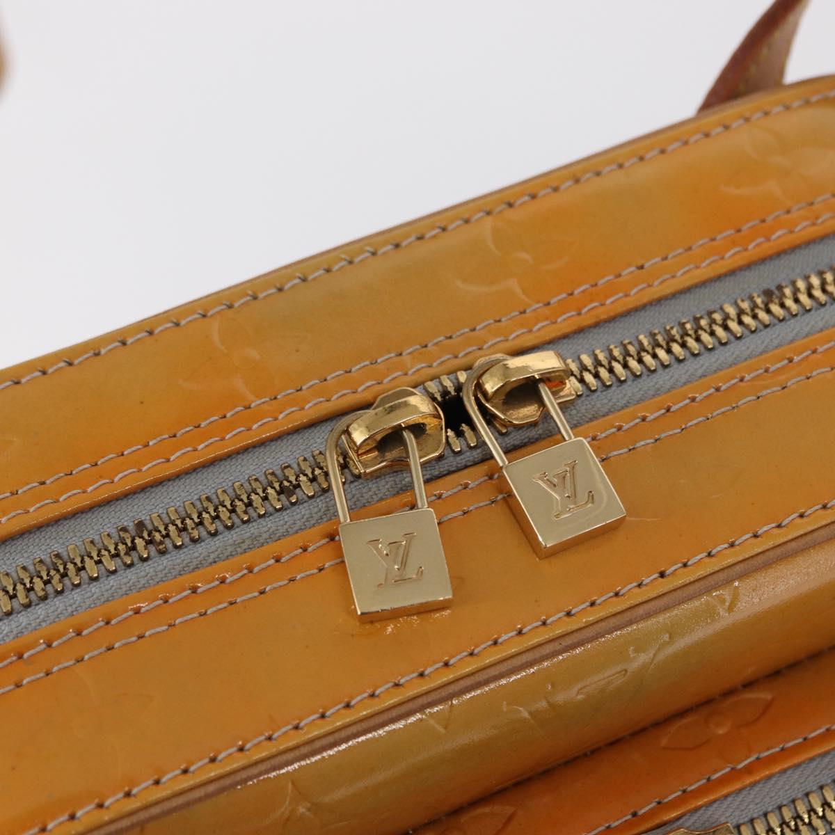 LOUIS VUITTON Monogram Vernis Marley Backpack Gris M91038 LV Auth 151778