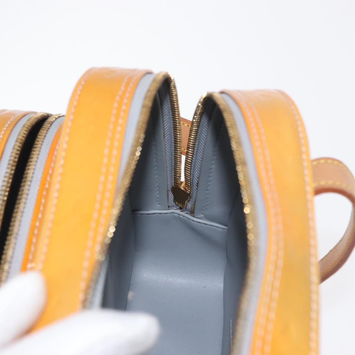 LOUIS VUITTON Monogram Vernis Marley Backpack Gris M91038 LV Auth 151778