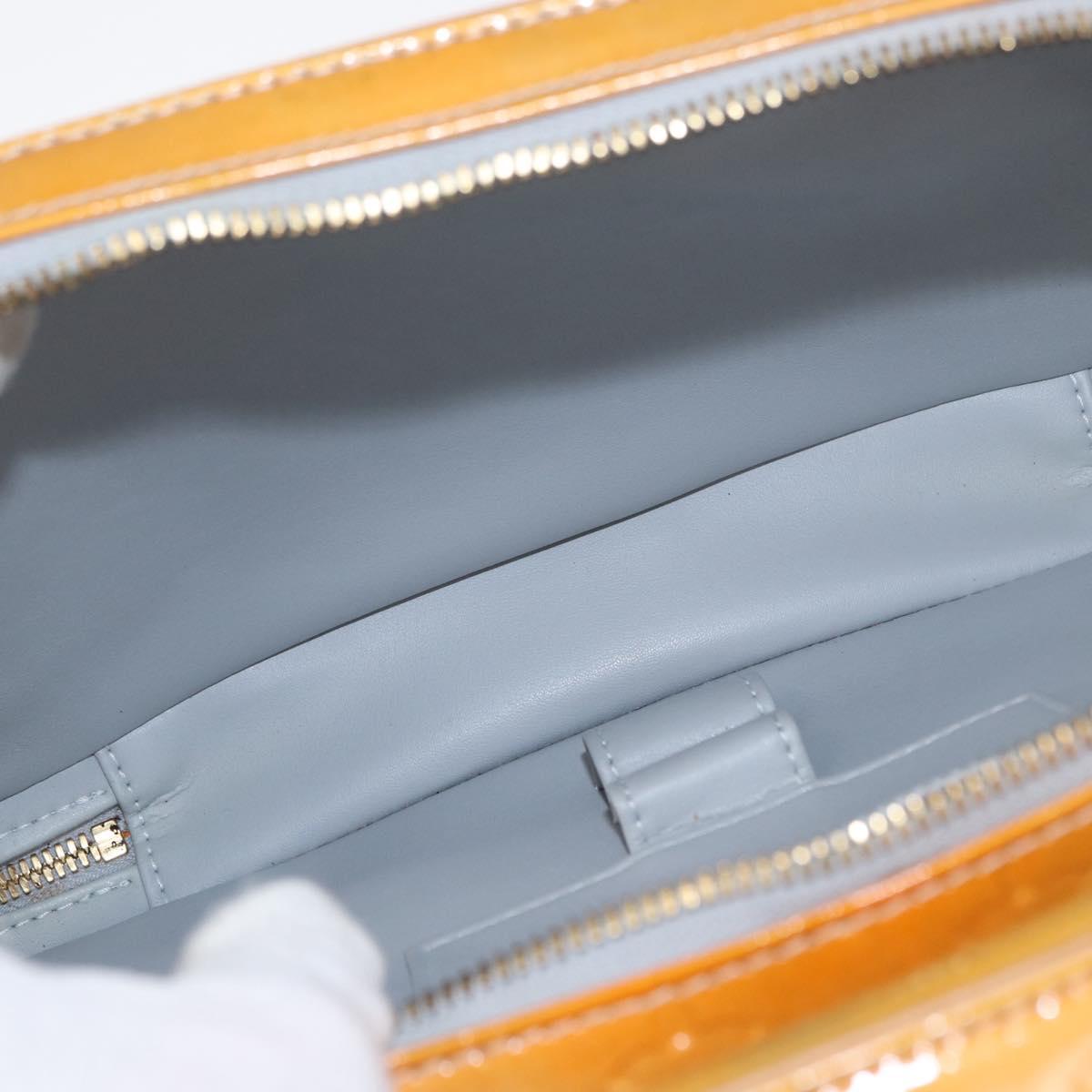 LOUIS VUITTON Monogram Vernis Marley Backpack Gris M91038 LV Auth 151778