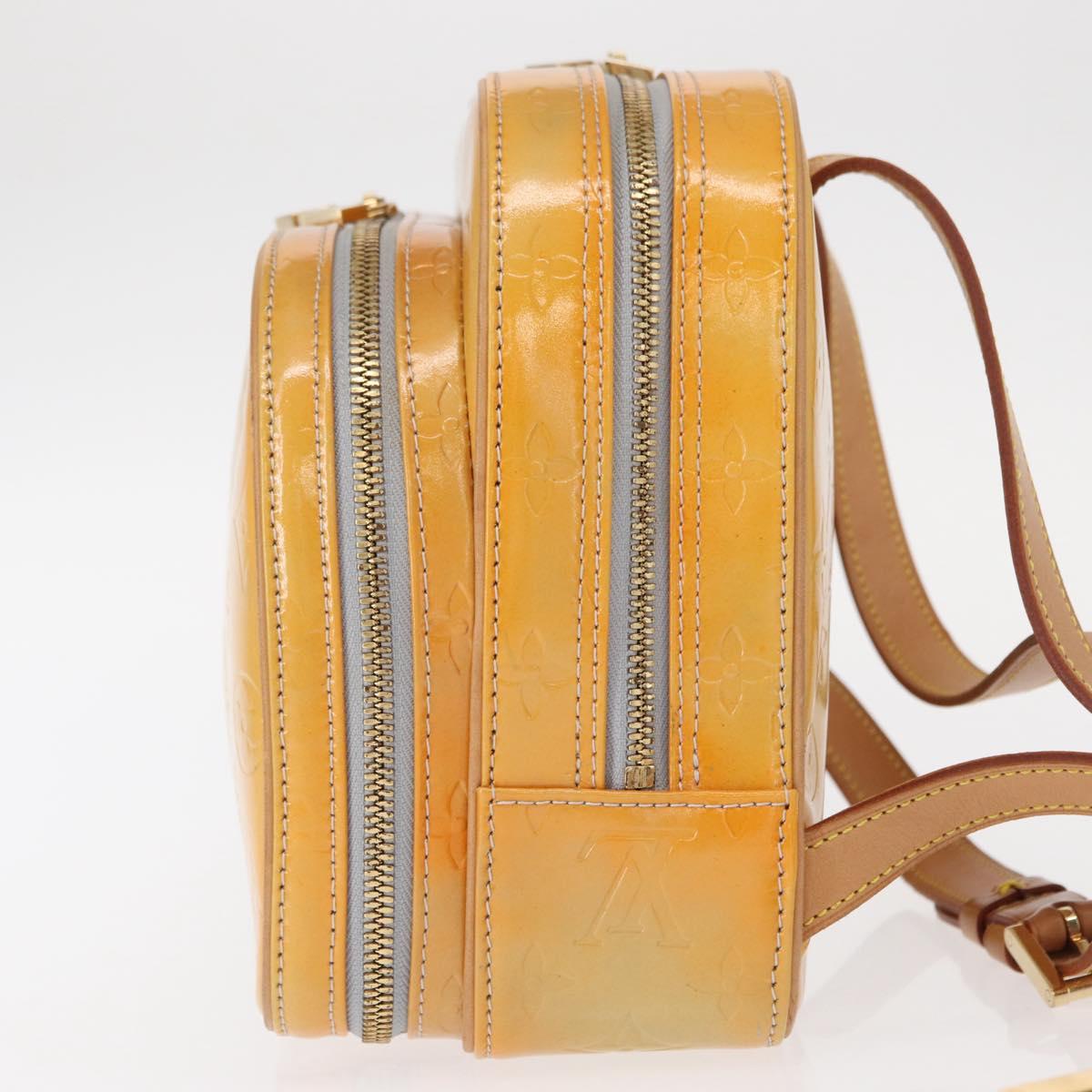 LOUIS VUITTON Monogram Vernis Marley Backpack Gris M91038 LV Auth 151778