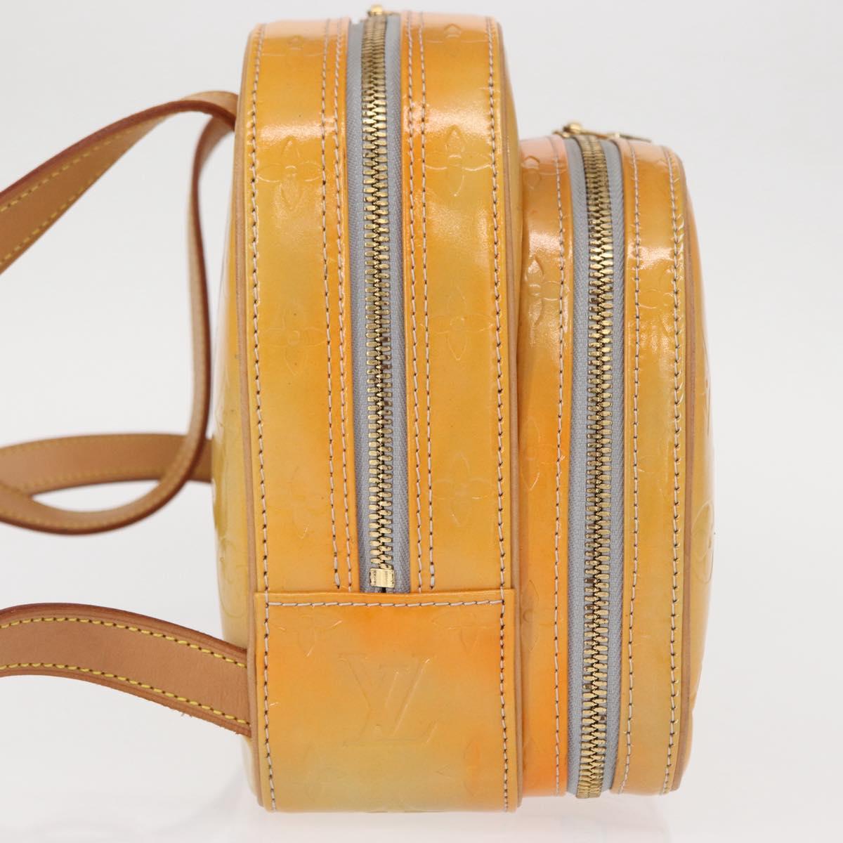 LOUIS VUITTON Monogram Vernis Marley Backpack Gris M91038 LV Auth 151778