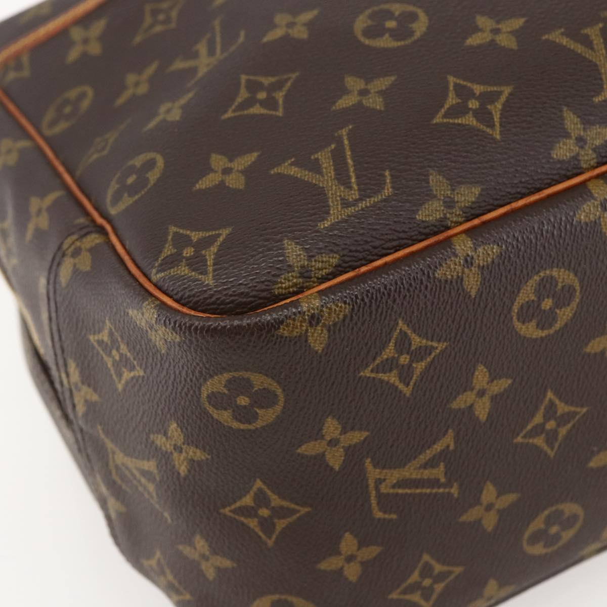 LOUIS VUITTON Monogram Deauville Hand Bag M47270 LV Auth 151781