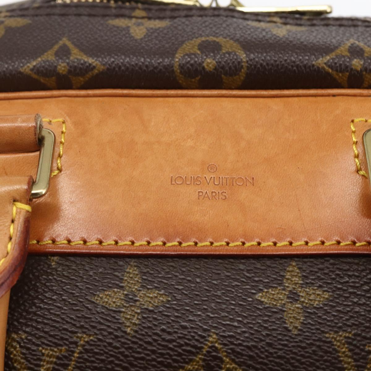 LOUIS VUITTON Monogram Deauville Hand Bag M47270 LV Auth 151781