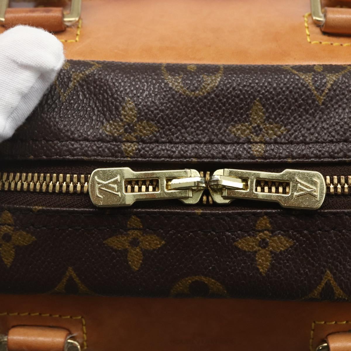 LOUIS VUITTON Monogram Deauville Hand Bag M47270 LV Auth 151781