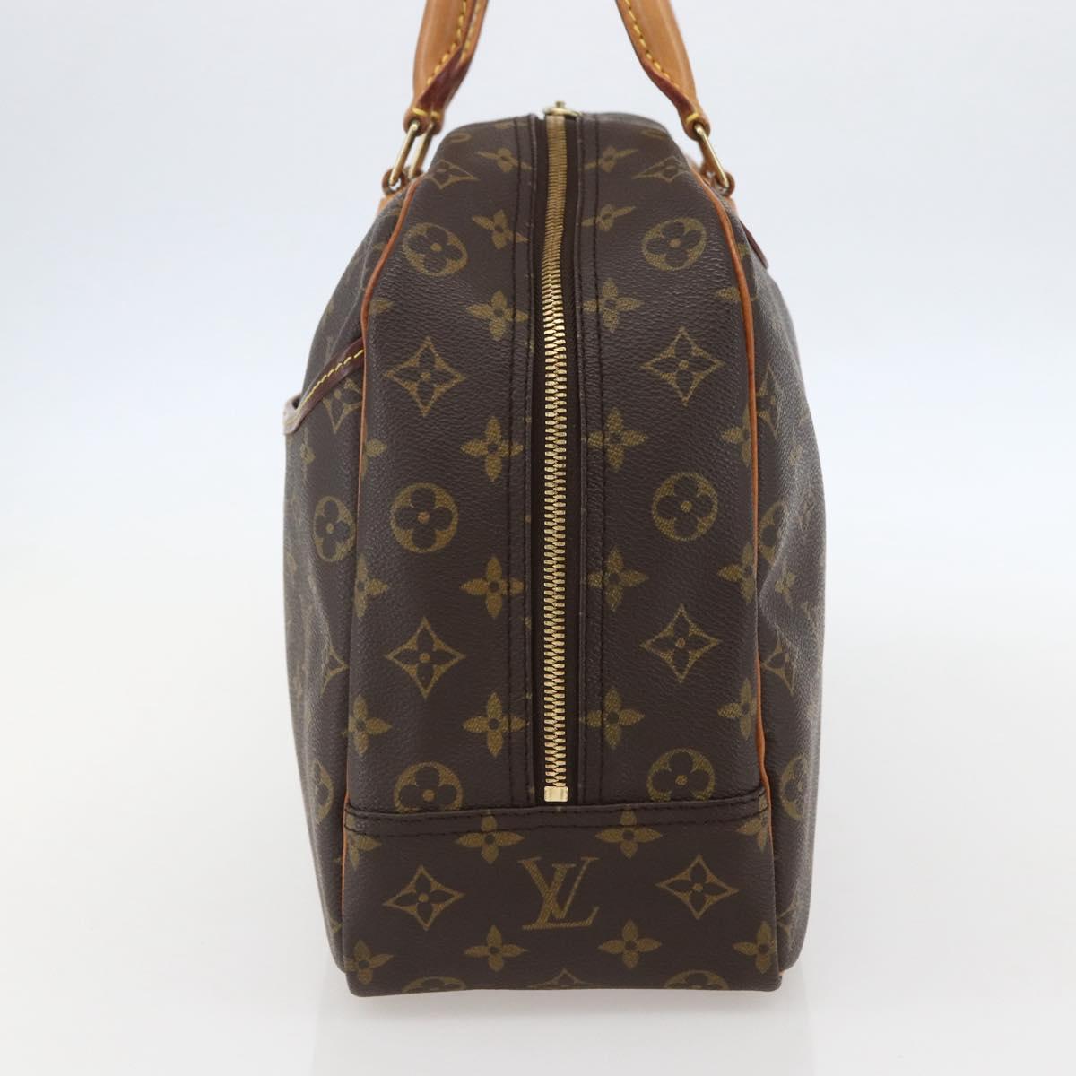 LOUIS VUITTON Monogram Deauville Hand Bag M47270 LV Auth 151781