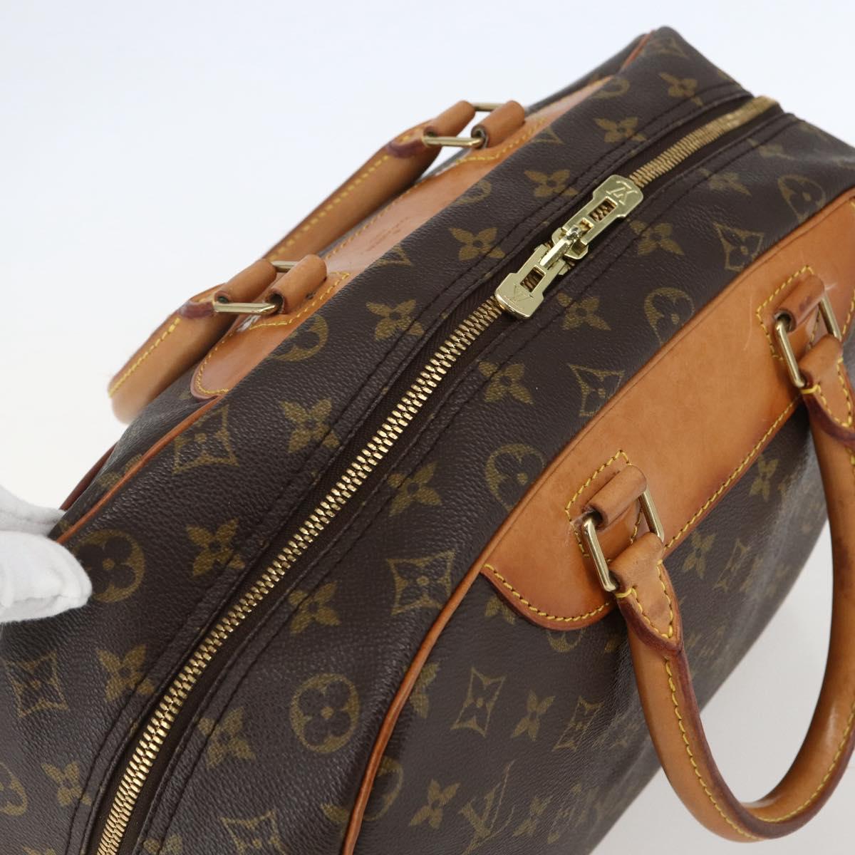 LOUIS VUITTON Monogram Deauville Hand Bag M47270 LV Auth 151781