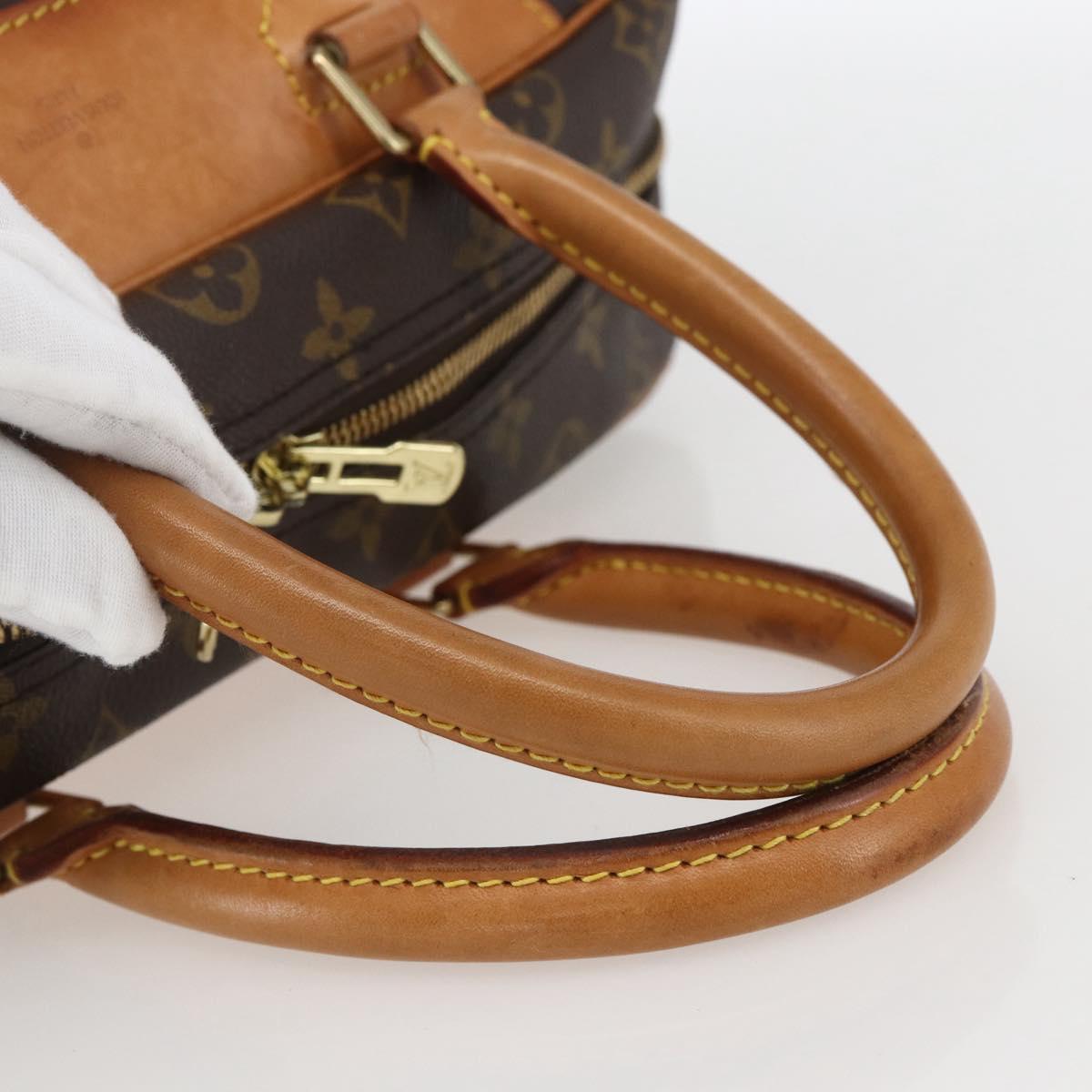 LOUIS VUITTON Monogram Deauville Hand Bag M47270 LV Auth 151781