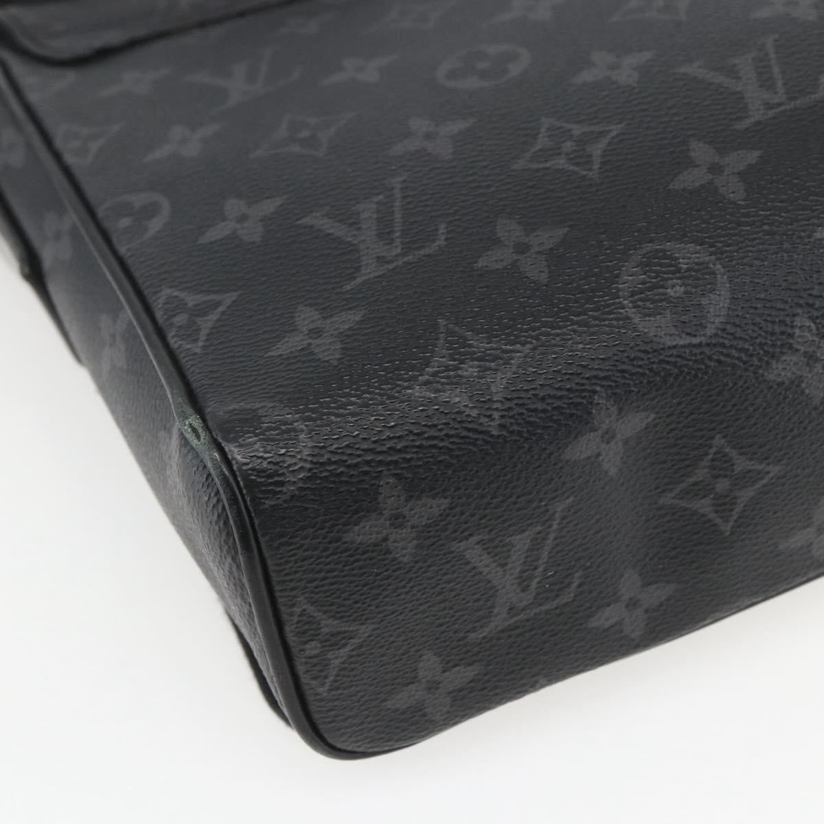 LOUIS VUITTON Monogram Eclipse District PM Shoulder Bag M45272 LV Auth 151784
