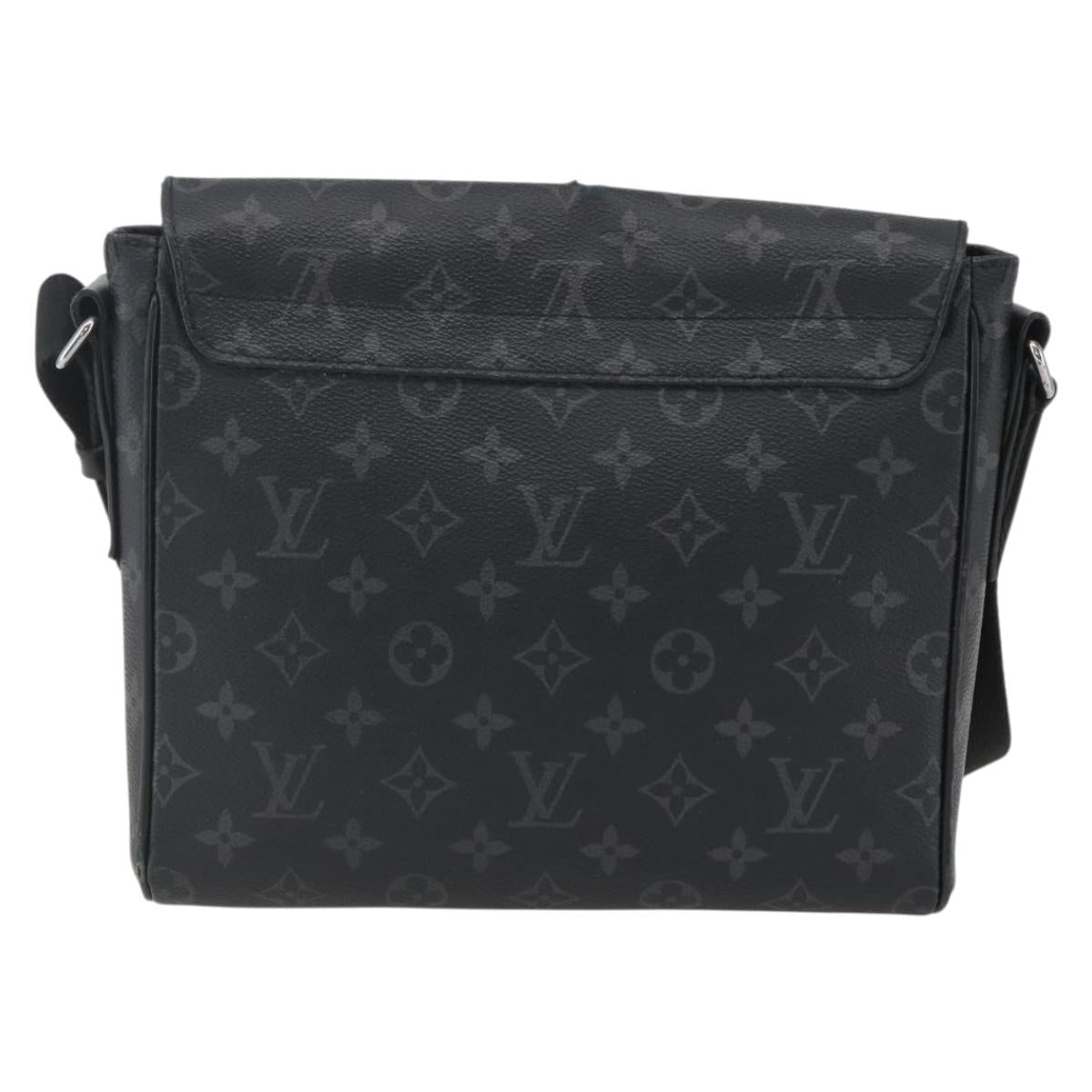 LOUIS VUITTON Monogram Eclipse District PM Shoulder Bag M45272 LV Auth 151784