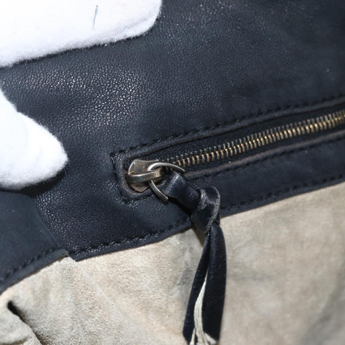 BOTTEGA VENETA INTRECCIATO Hand Bag Leather Black 131673 Auth 151791