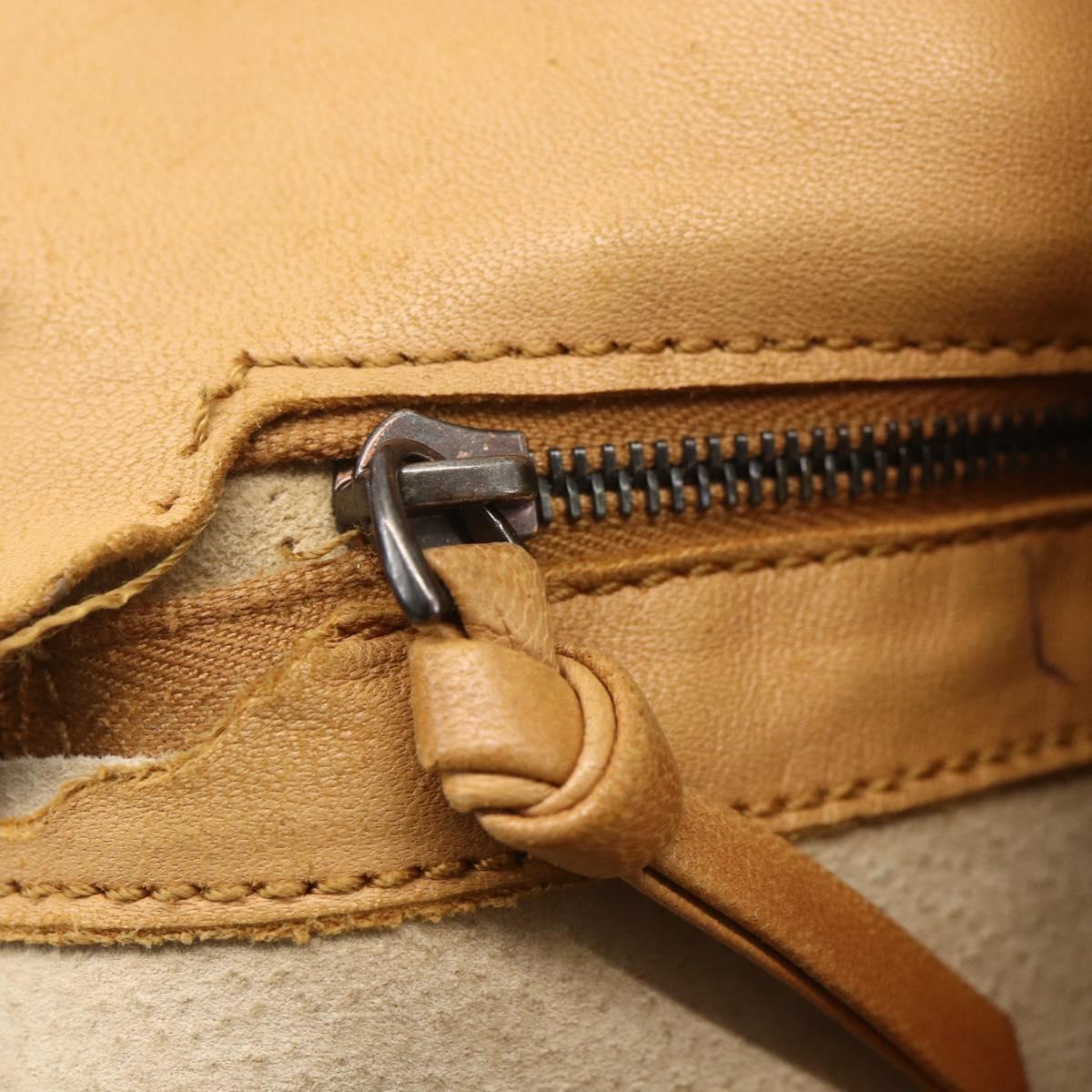 BOTTEGA VENETA INTRECCIATO Hand Bag Leather Outlet Brown 131673 Auth 151792