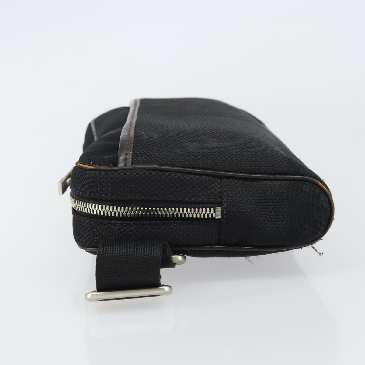 LOUIS VUITTON Damier Geant Acrobat Shoulder Bag Canvas Black M93620 Auth 151814