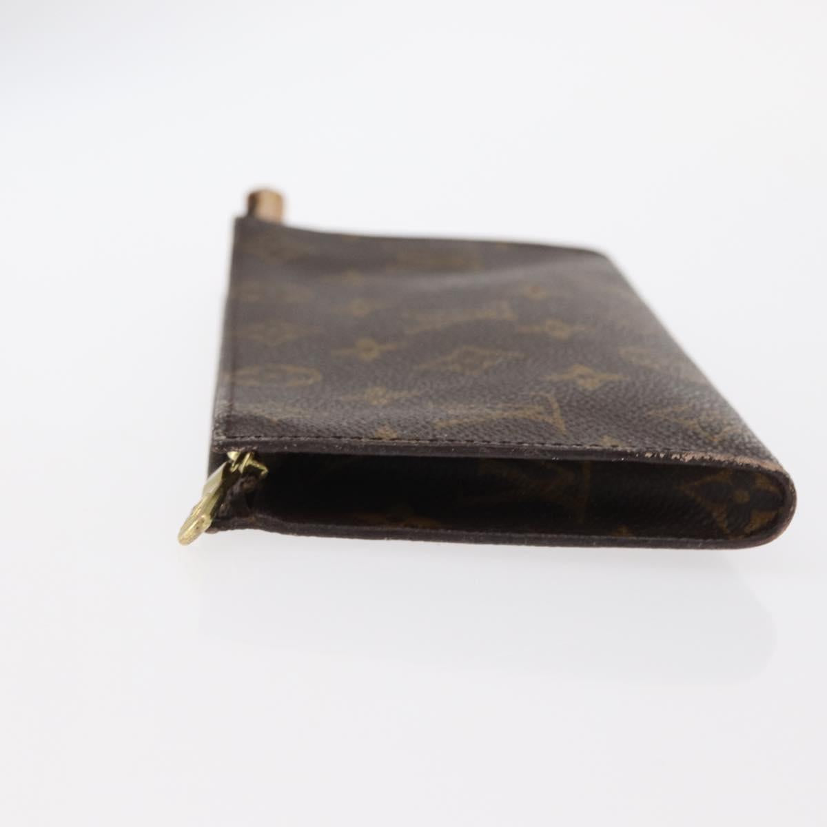 LOUIS VUITTON Monogram Bucket GM Accessory Pouch LV Auth 151827