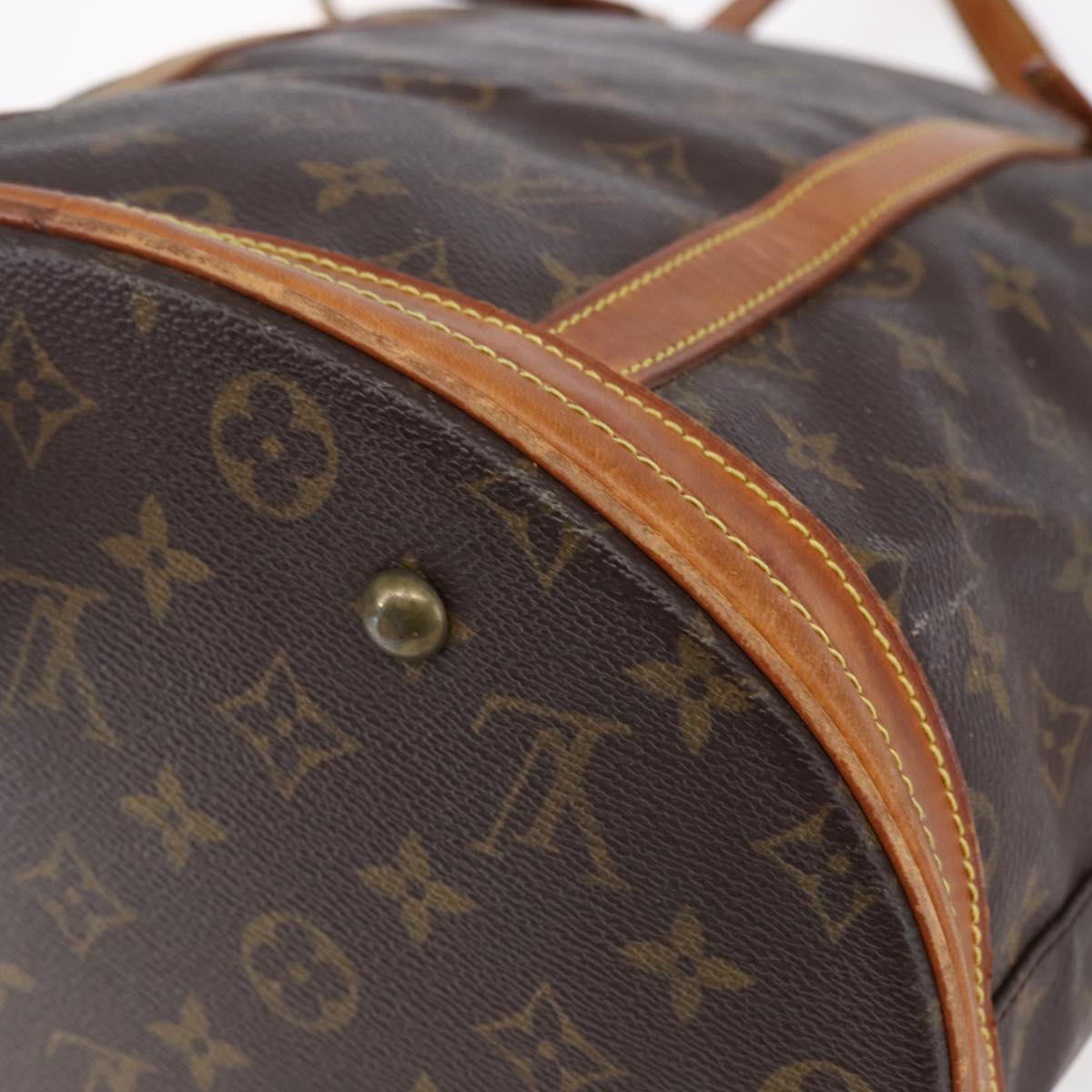 LOUIS VUITTON Monogram Bucket GM Shoulder Bag M42236 LV Auth 151829