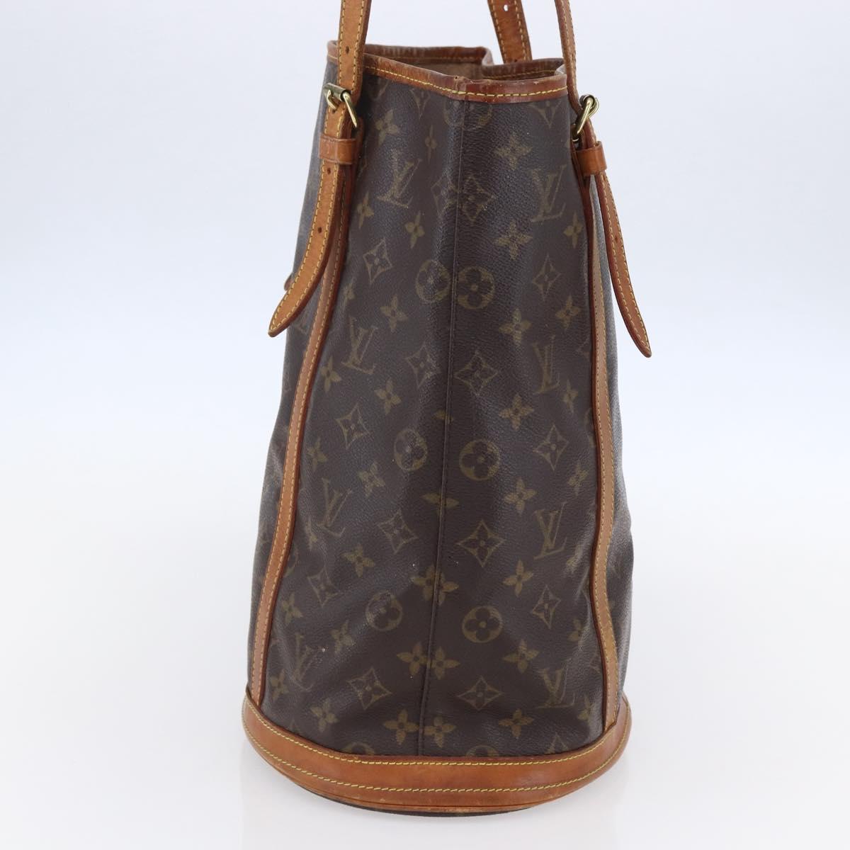 LOUIS VUITTON Monogram Bucket GM Shoulder Bag M42236 LV Auth 151829