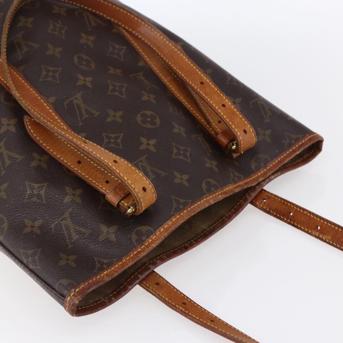 LOUIS VUITTON Monogram Bucket GM Shoulder Bag M42236 LV Auth 151829