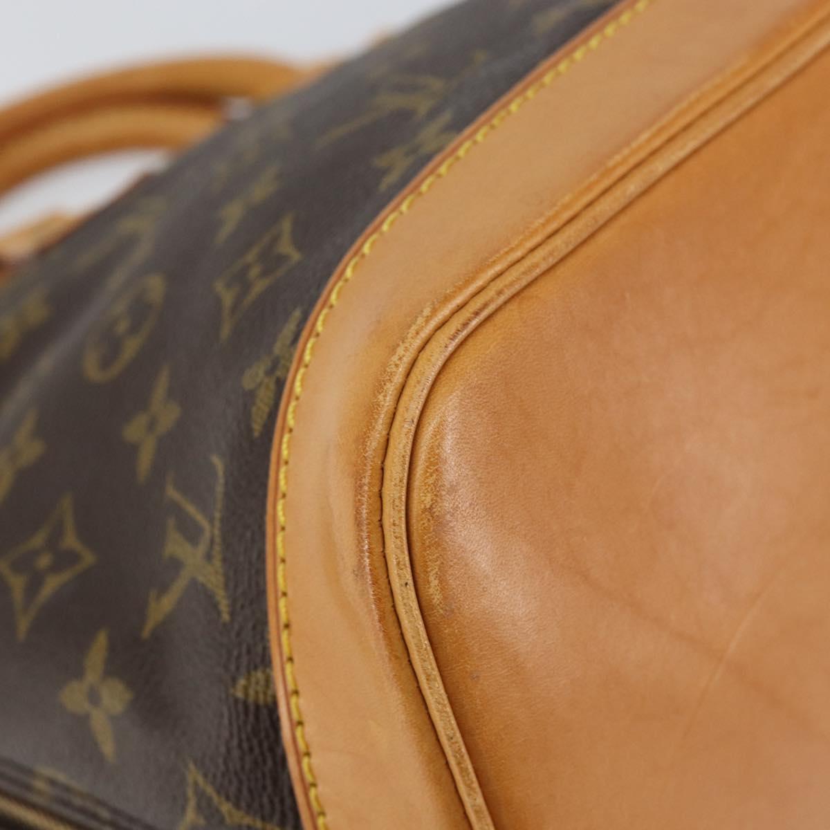 LOUIS VUITTON Monogram Alma Hand Bag M51130 LV Auth 151832