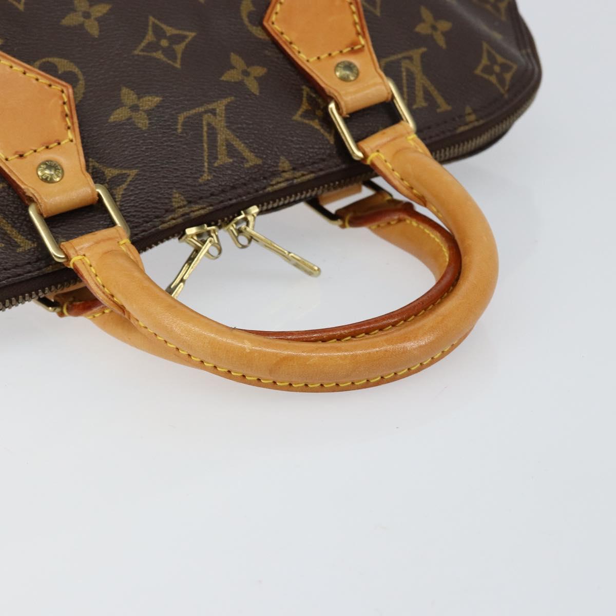 LOUIS VUITTON Monogram Alma Hand Bag M51130 LV Auth 151832
