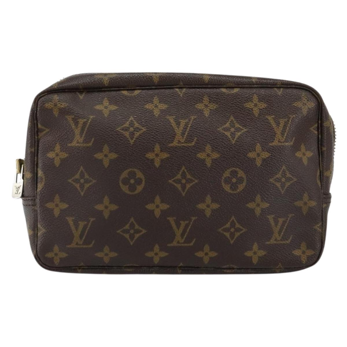 LOUIS VUITTON Monogram Trousse Toilette 23 Clutch Bag M47524 LV Auth 151834
