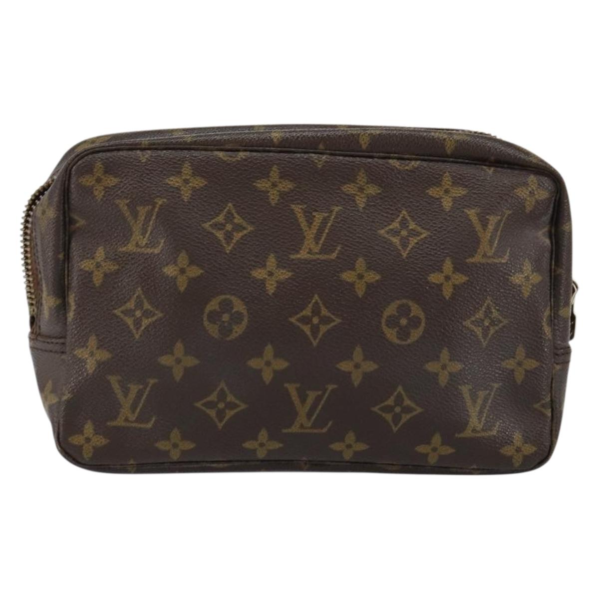 LOUIS VUITTON Monogram Trousse Toilette 23 Clutch Bag M47524 LV Auth 151834