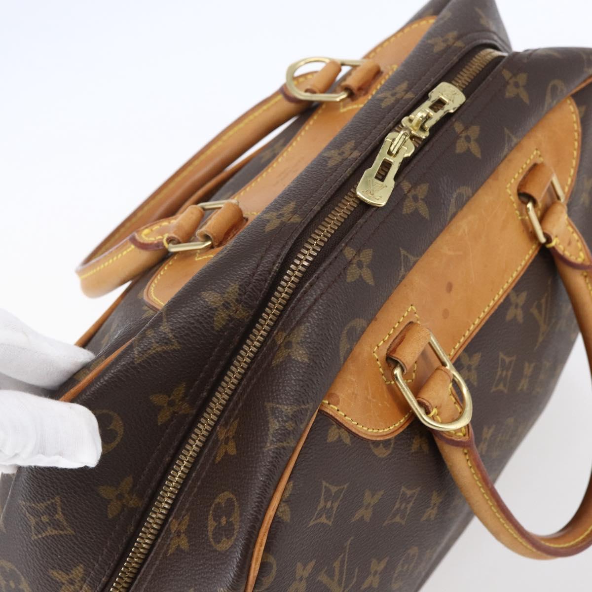 LOUIS VUITTON Monogram Deauville Hand Bag M47270 LV Auth 151838