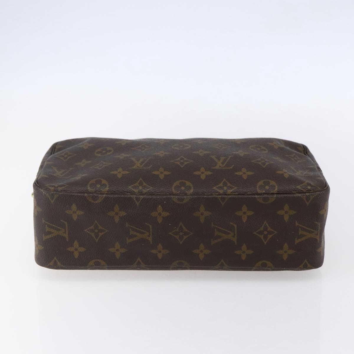 LOUIS VUITTON Monogram Trousse Toilette 28 Clutch Bag M47522 LV Auth 151841