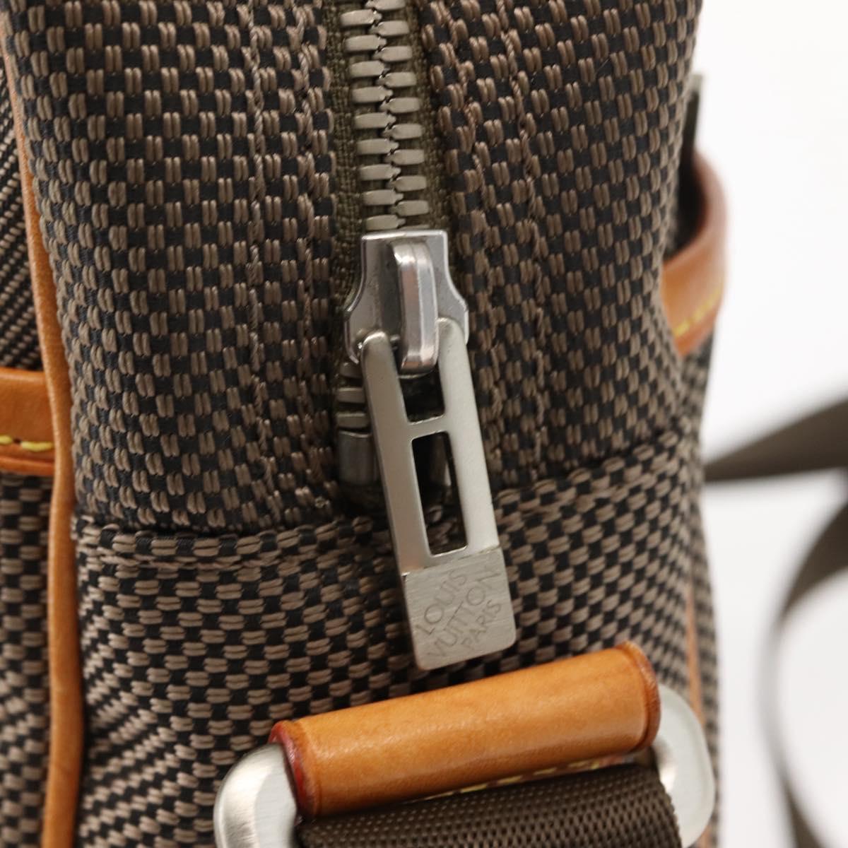 LOUIS VUITTON Damier Geant Sitadan NM Shoulder Bag Brown Tail M93224 Auth 151845