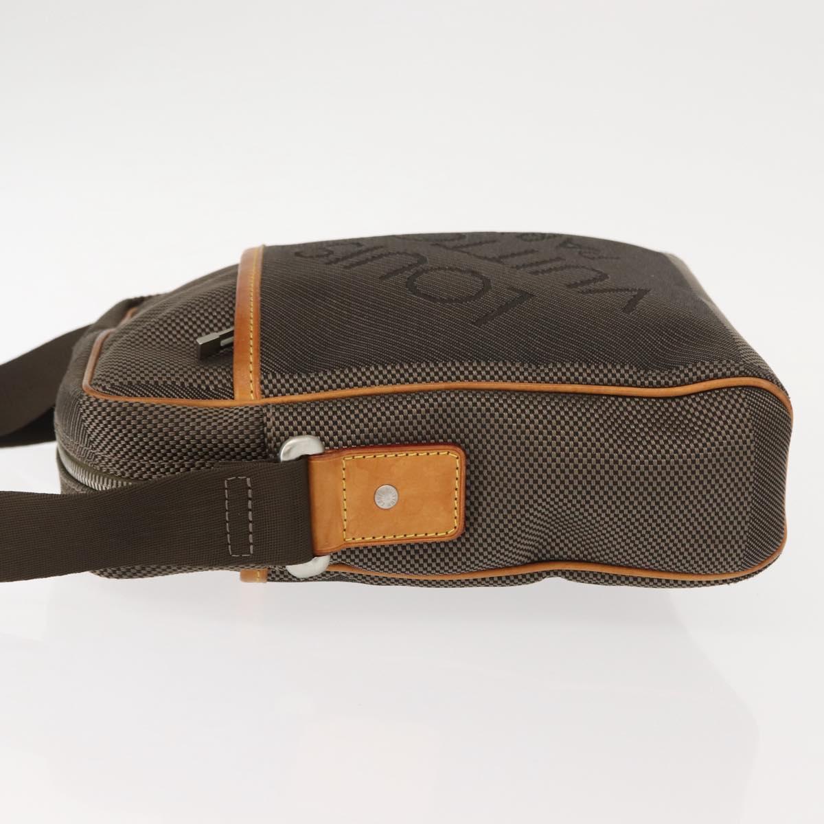 LOUIS VUITTON Damier Geant Sitadan NM Shoulder Bag Brown Tail M93224 Auth 151845