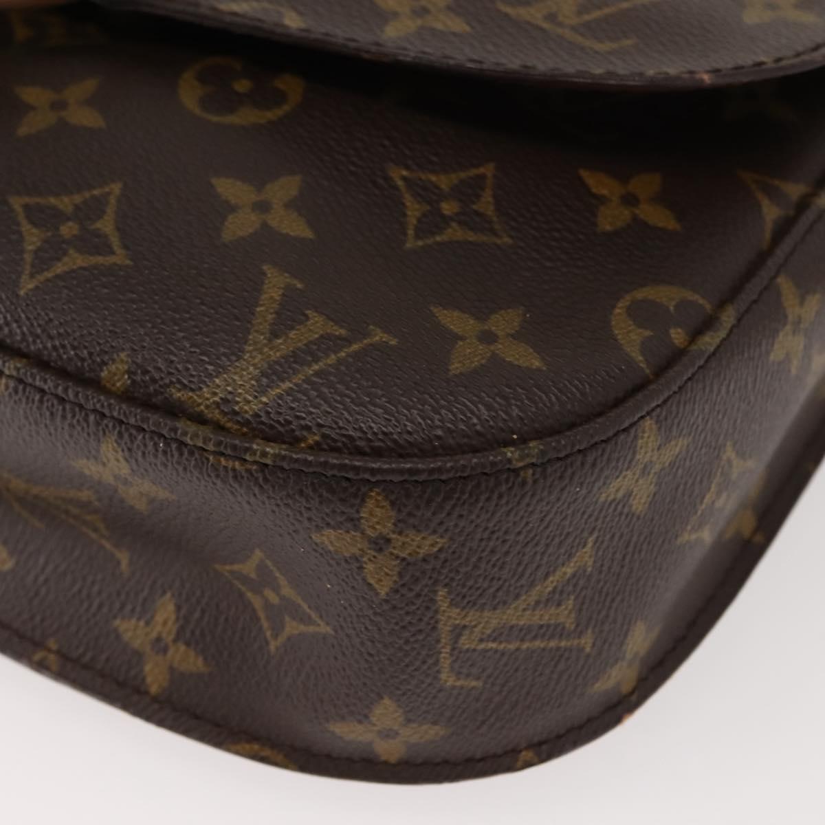 LOUIS VUITTON Monogram Saint Cloud GM Shoulder Bag M51242 LV Auth 151854