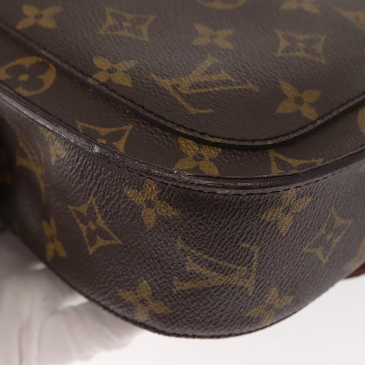 LOUIS VUITTON Monogram Saint Cloud GM Shoulder Bag M51242 LV Auth 151854